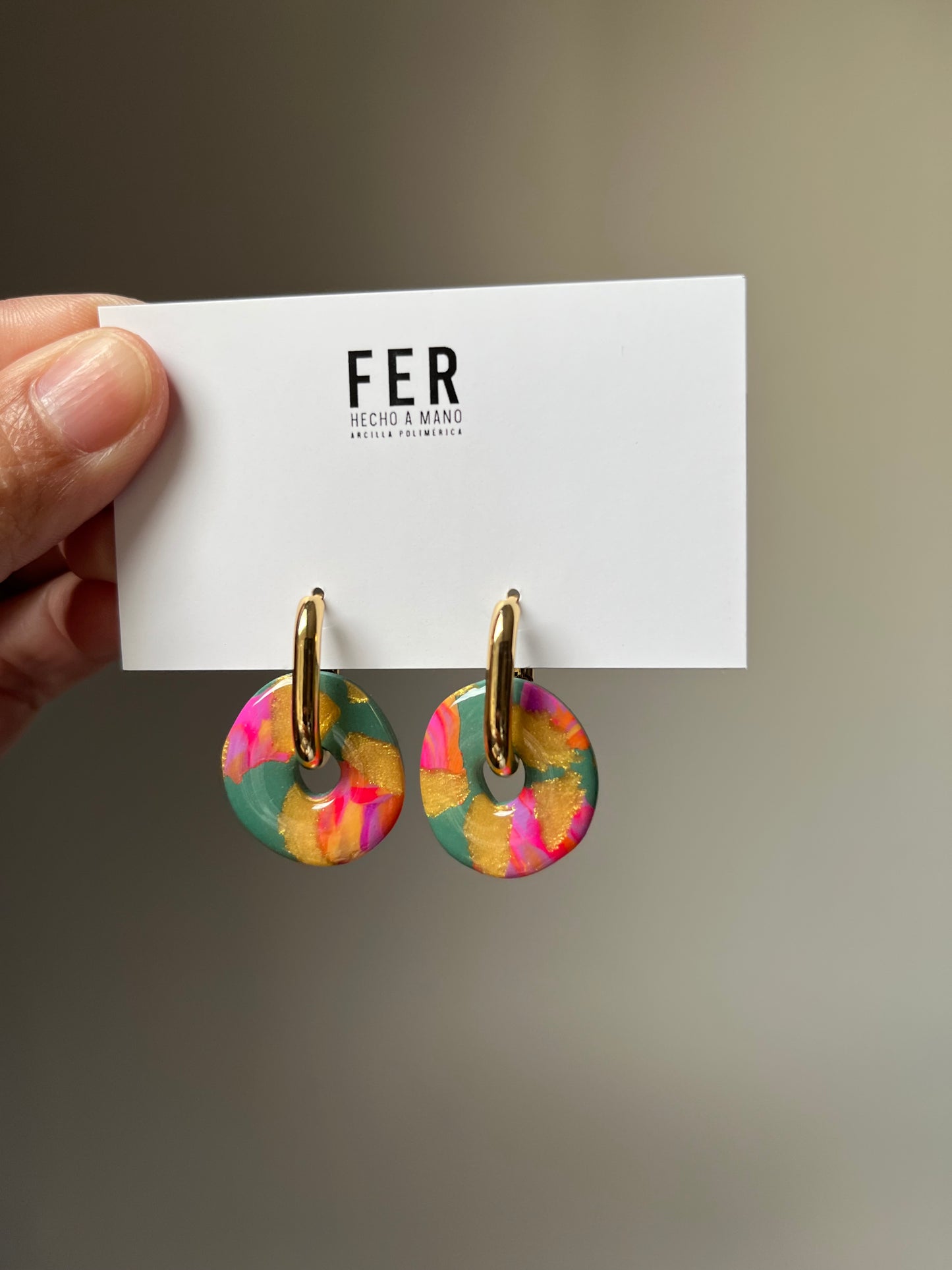 ARGOLLAS ANA + CHARM PRINT VERDE