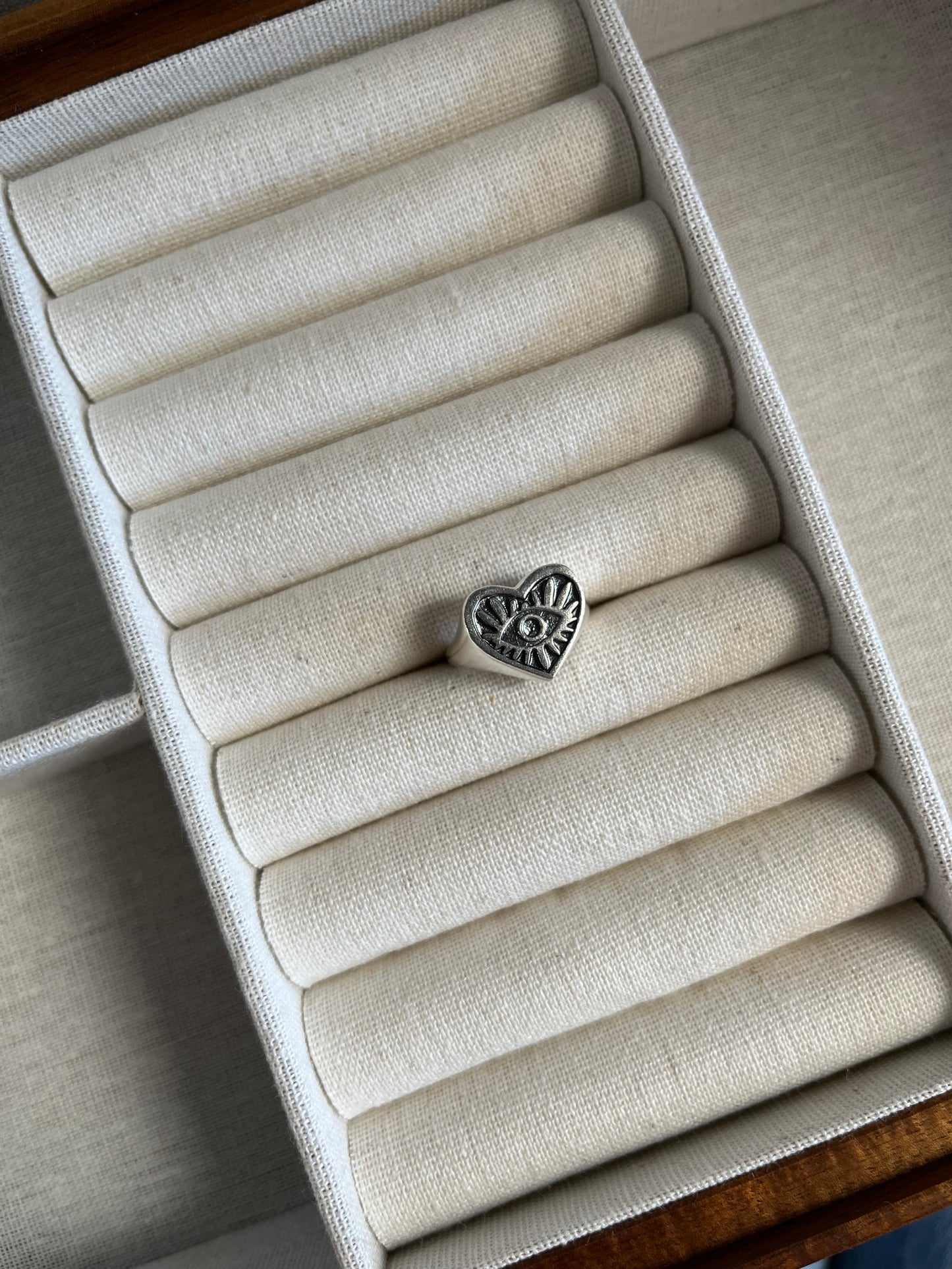 ANILLO CORAZÓN MIRÓN