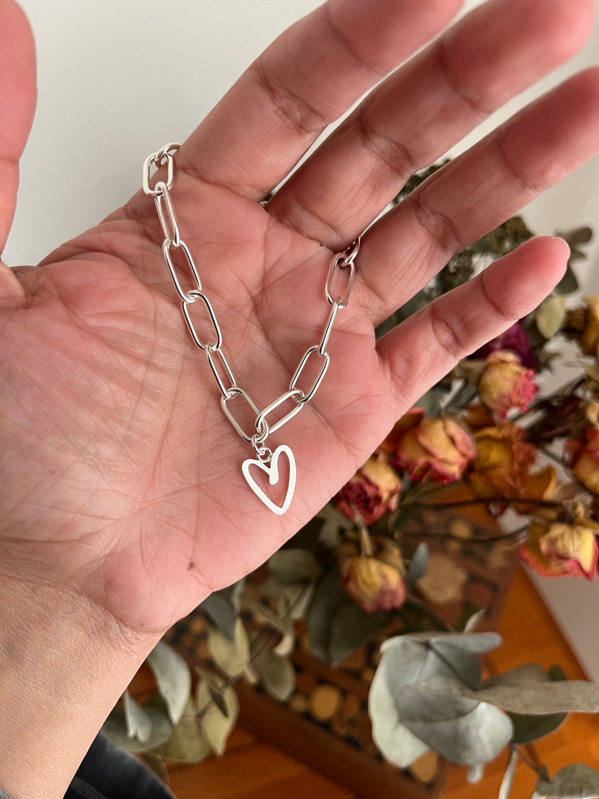 PULSERA CORAZÓN CALADO