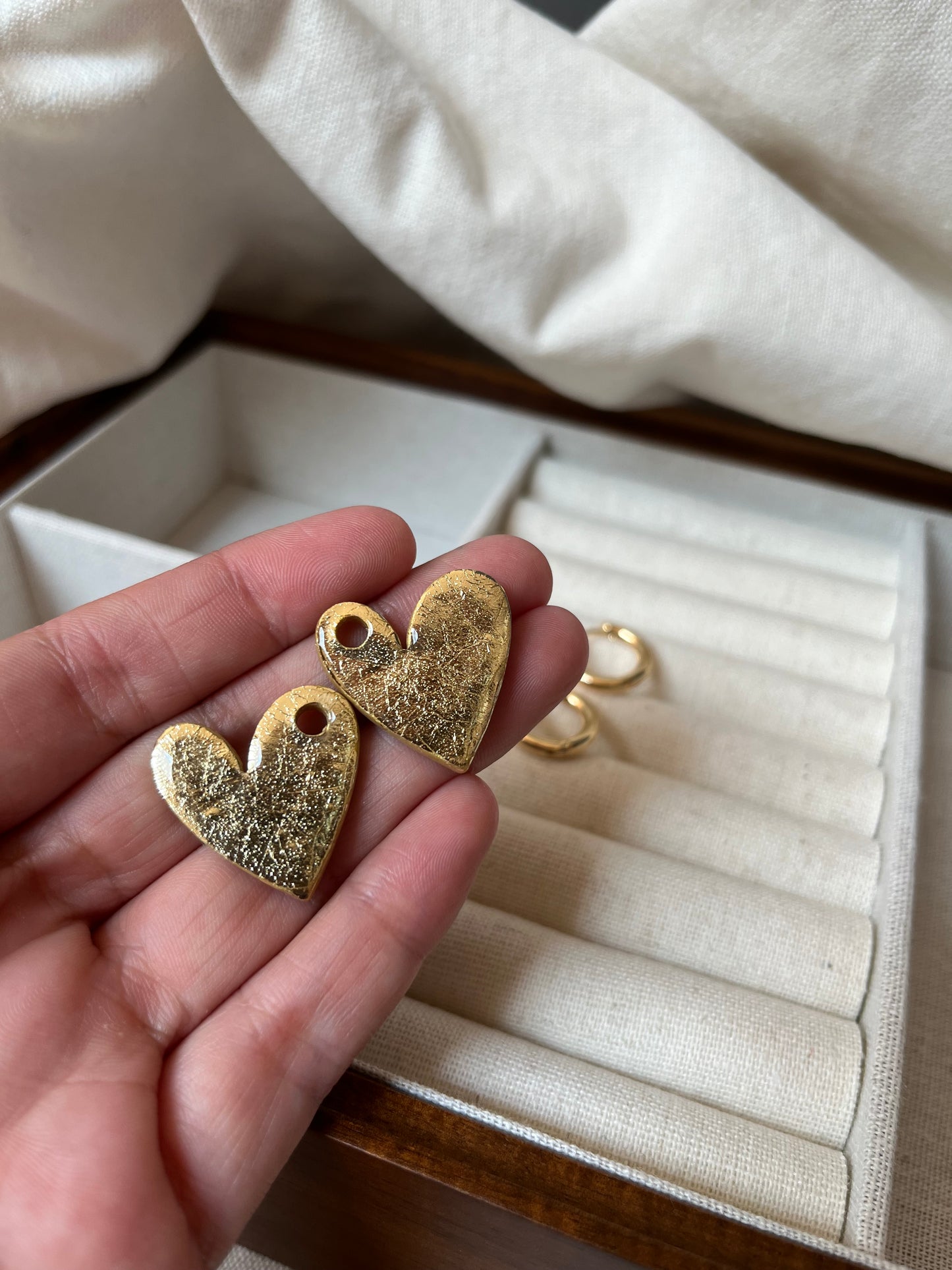 ARGOLLAS OLI + CORAZÓN GOLD