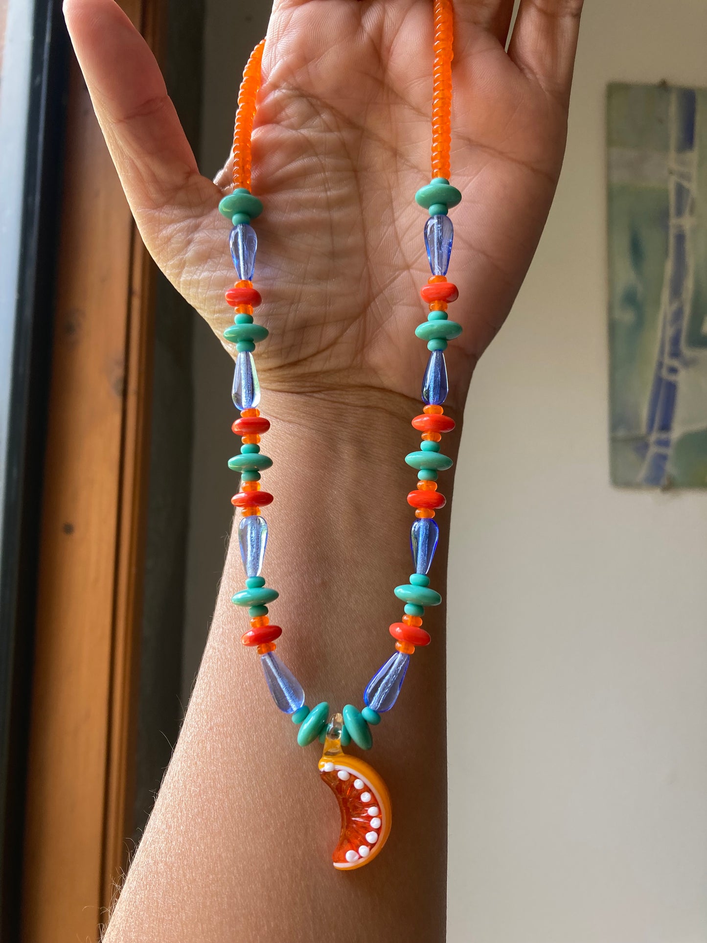 COLLAR NARANJA