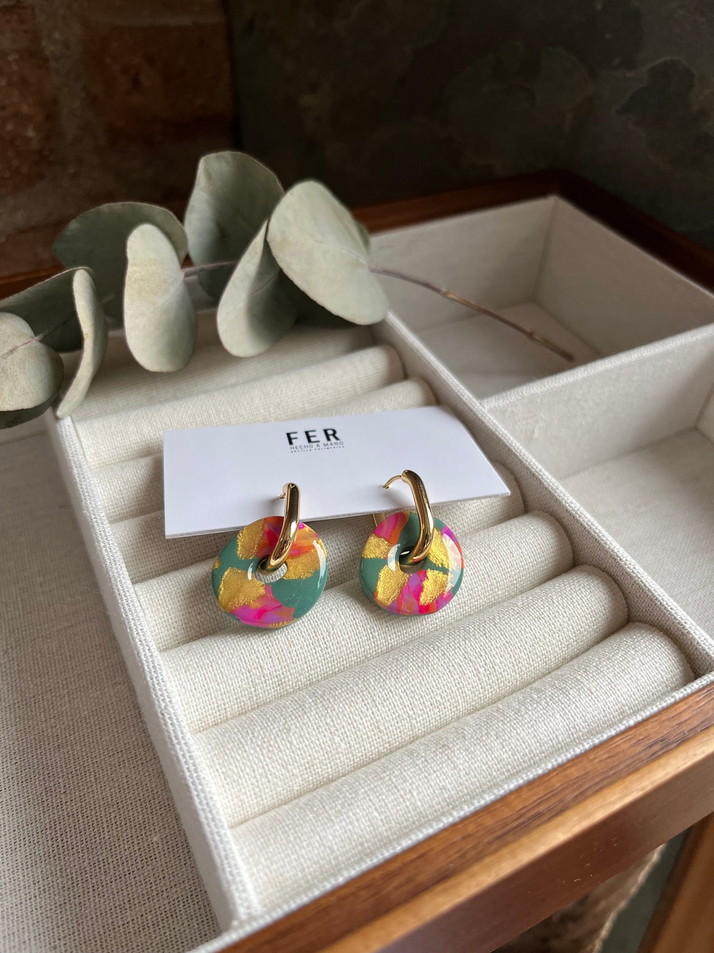 ARGOLLAS ANA + CHARM PRINT VERDE