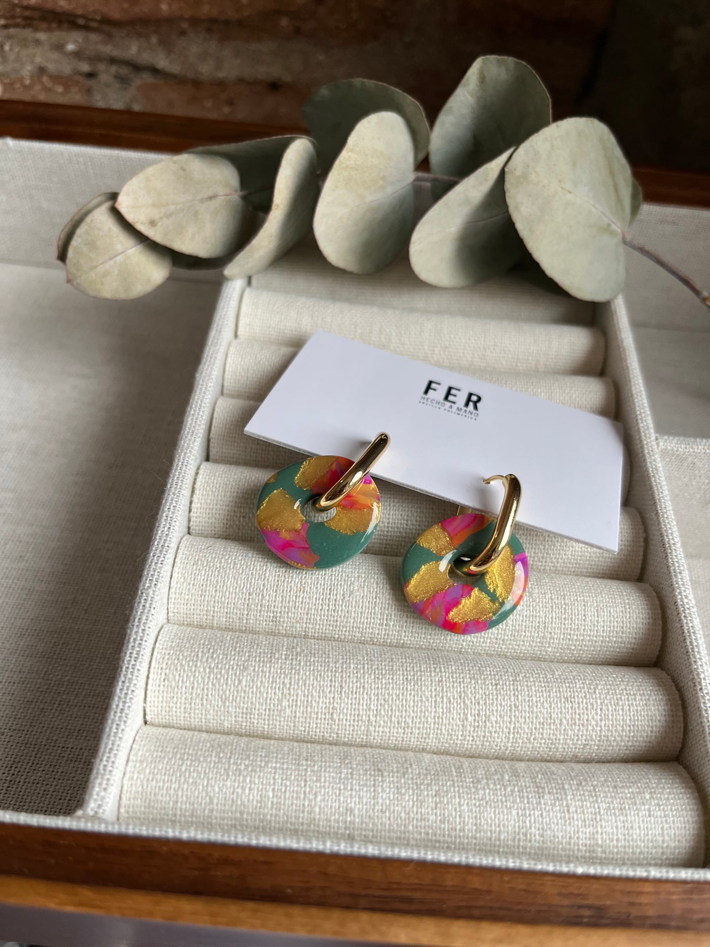 ARGOLLAS ANA + CHARM PRINT VERDE